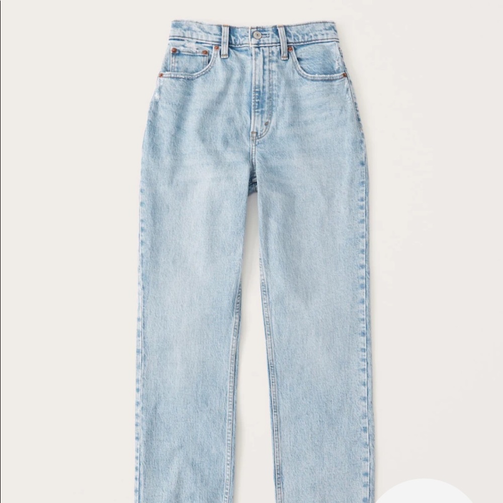 Curve Love 90s Ultra High Rise Straight Jeans